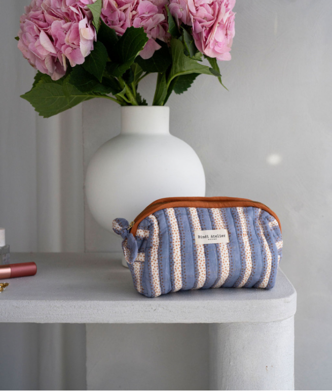 Sponge bag BINDI ATELIER Blue