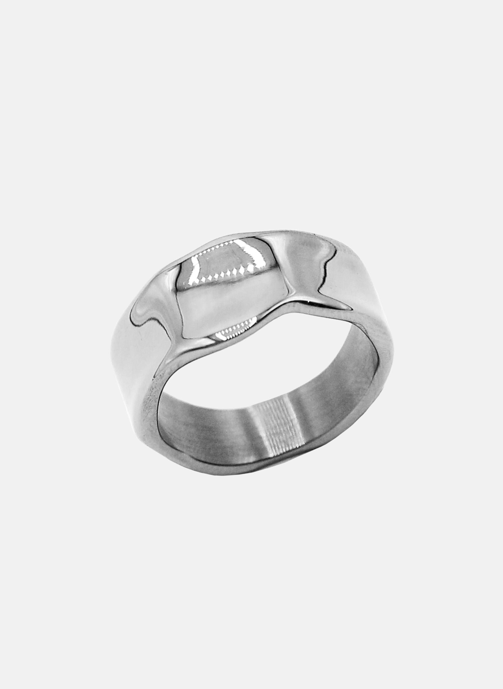 Wide NEREUS ring AEC Paris Silver
