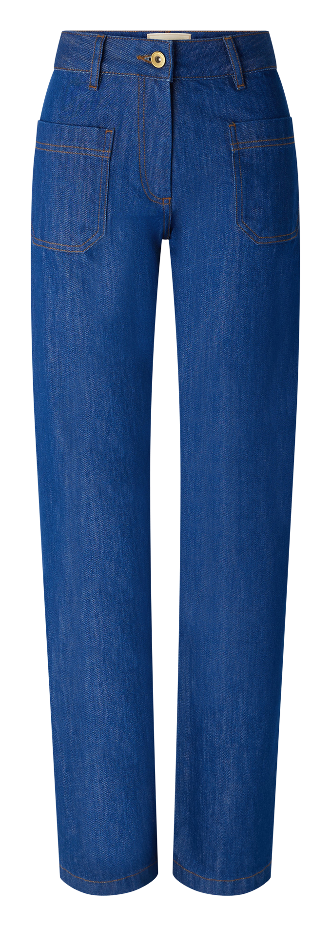 Cotton straight jeans SESSUN Blue
