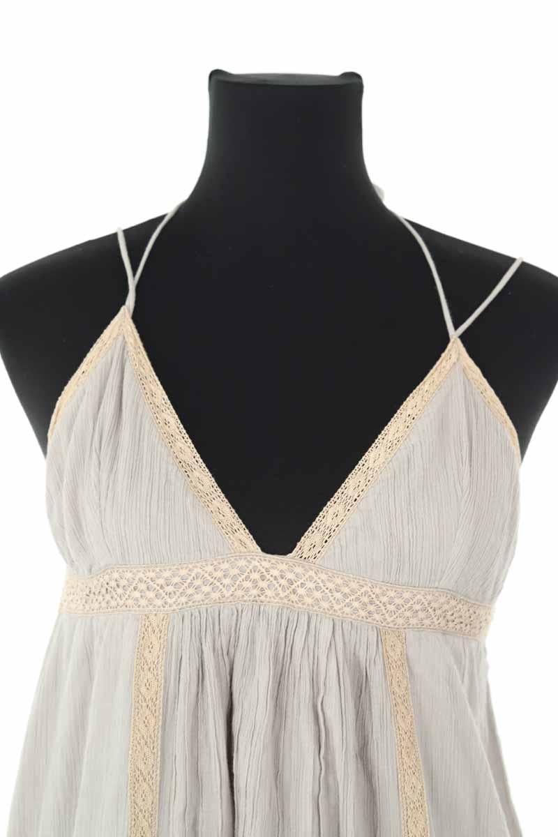 Cotton dress ISABEL MARANT - Seconde Main Grey