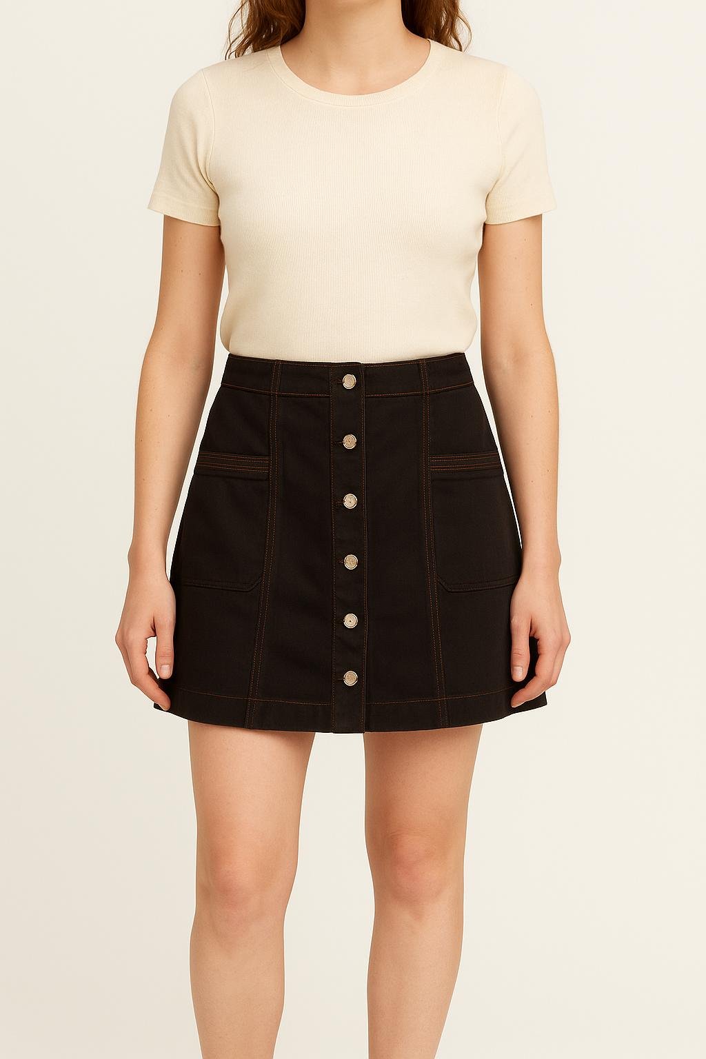 Short & midi skirt SEZANE - Seconde main Blue