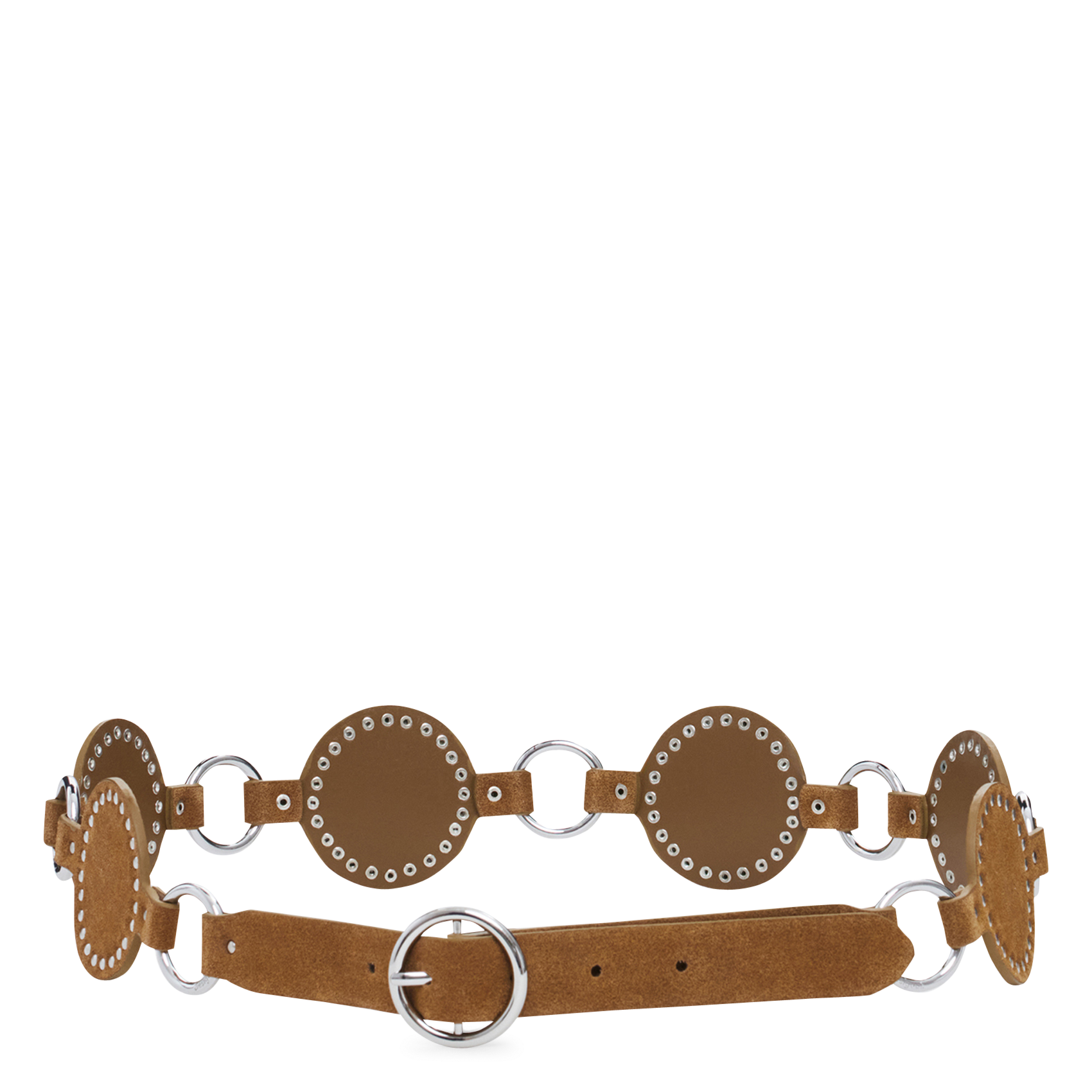 - Buckle closure. - Width: 3 cm.  DESIGUAL Brown