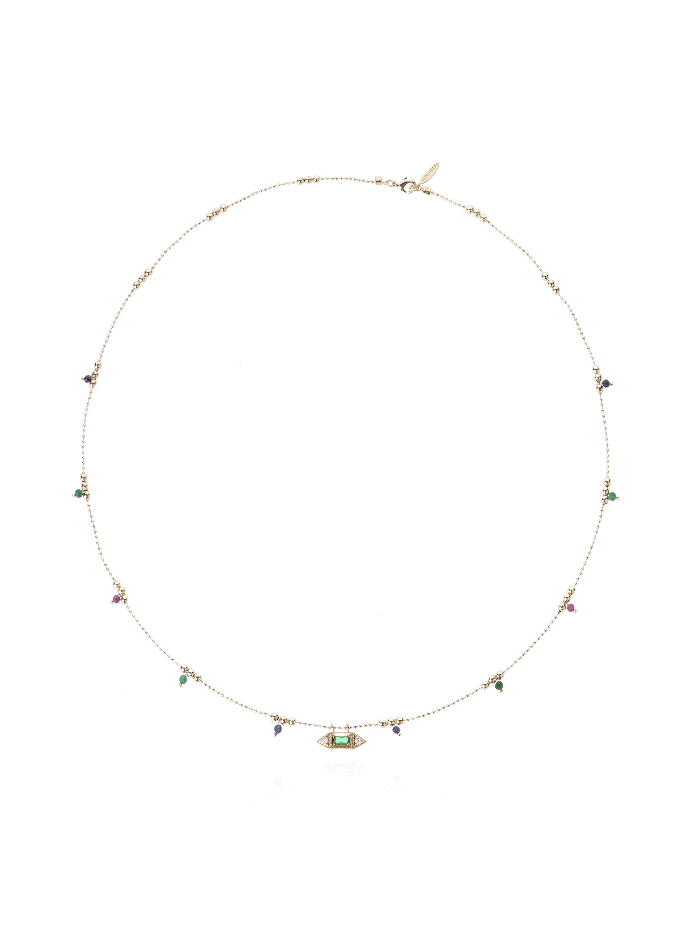 Chain necklace with pendants HIPANEMA Golden