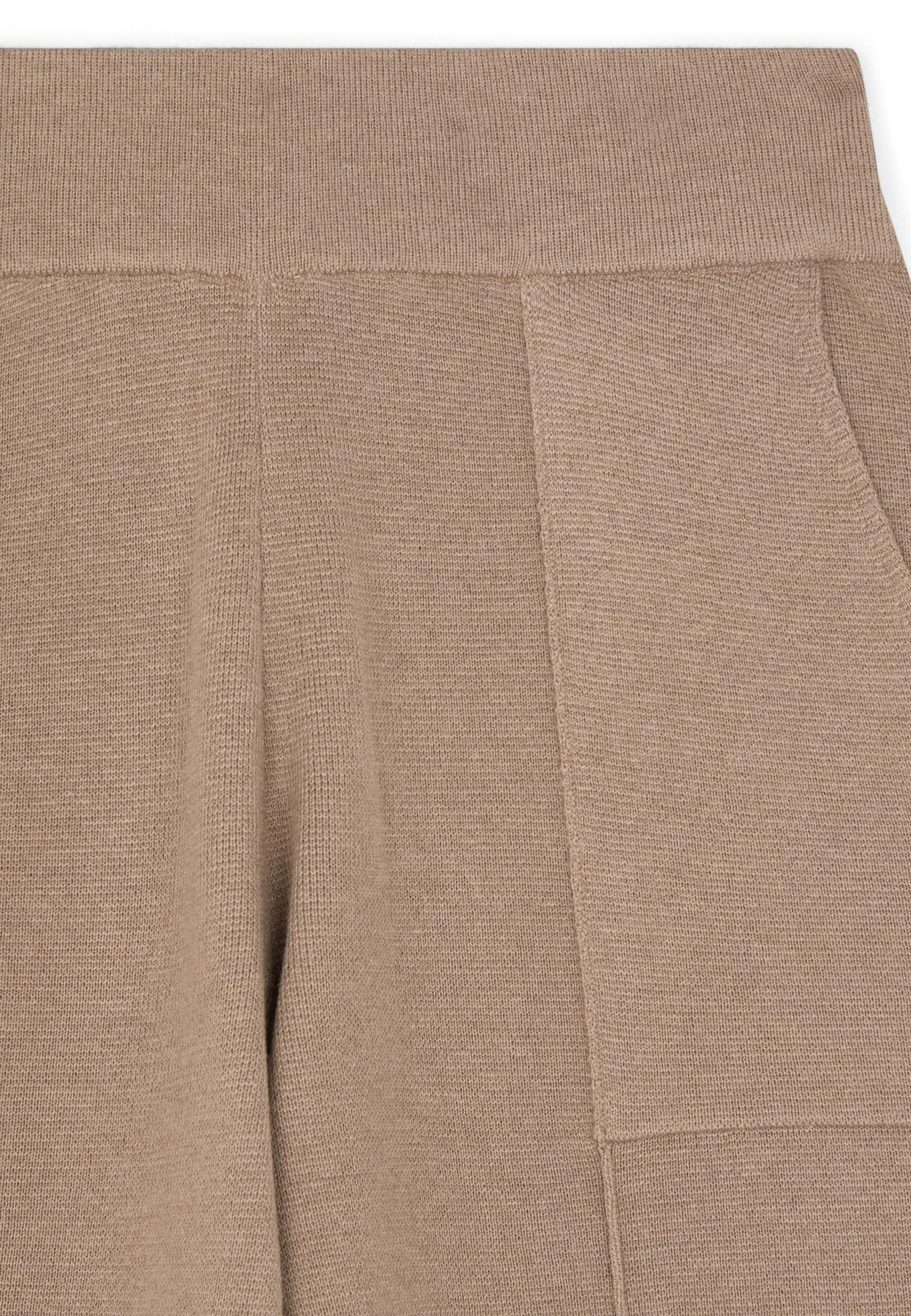 Wide-leg knit pants RODIER Brown