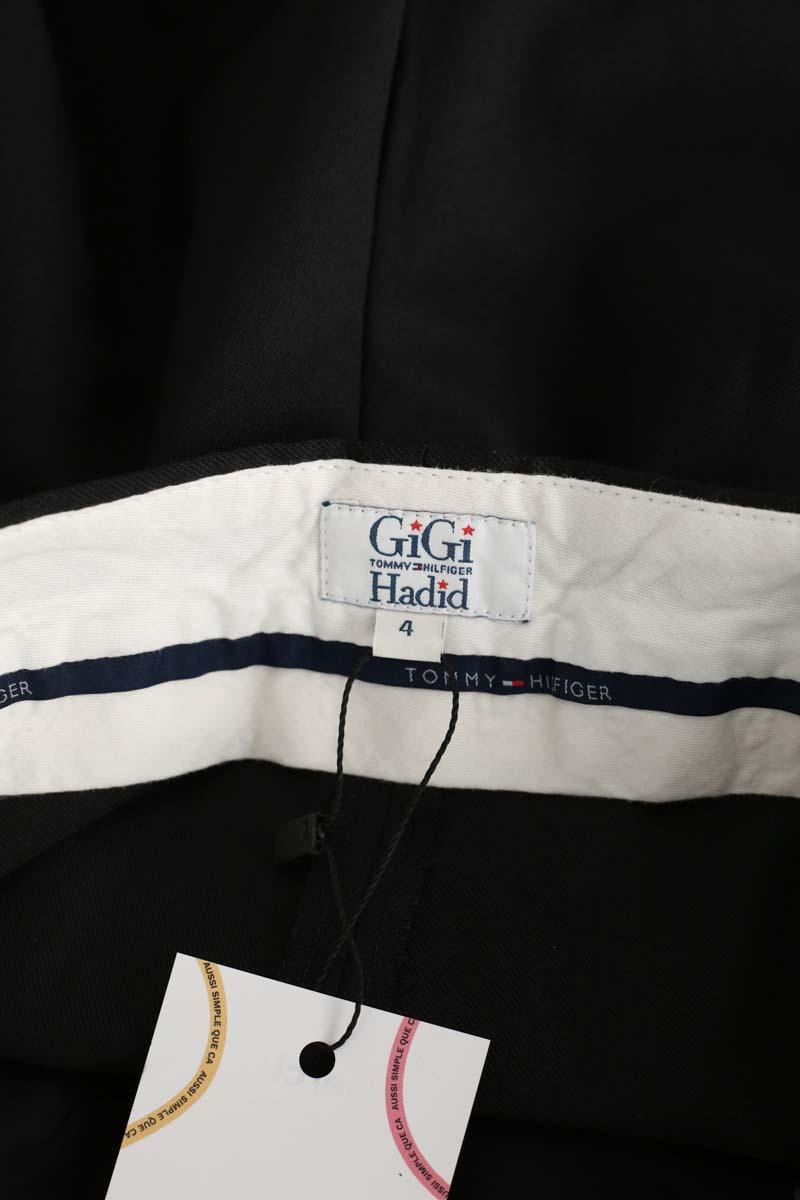 Wide trousers TOMMY HILFIGER - SECONDE MAIN Black