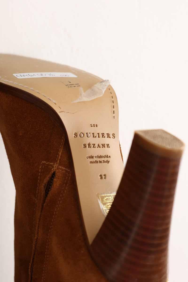 Boots SEZANE - Seconde main Brown