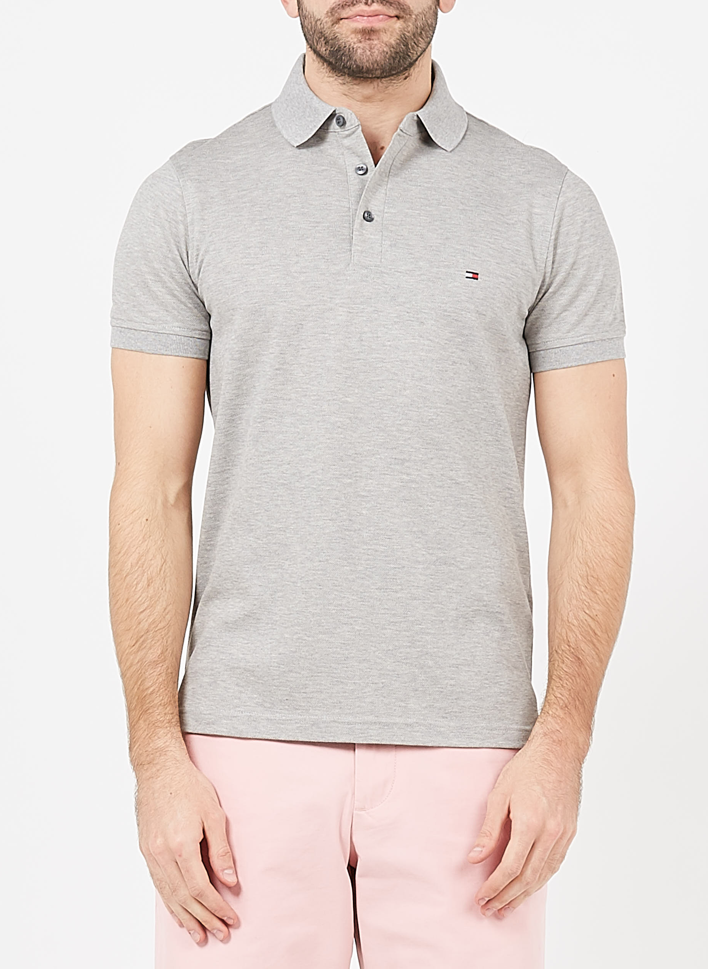 Slimfit-Poloshirt aus Bio-Baumwolle TOMMY HILFIGER