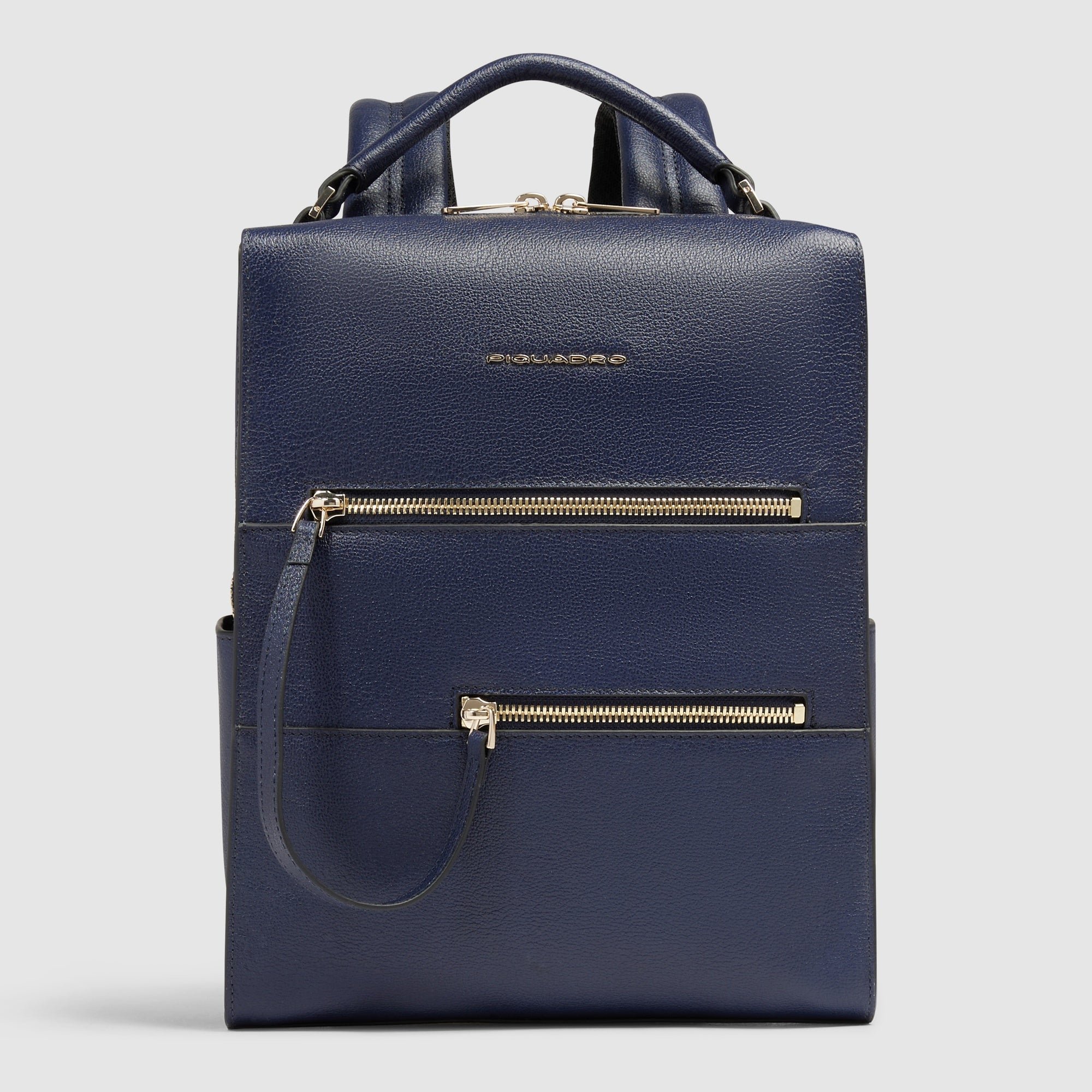 Women's backpack for iPad® with RFID protection PIQUADRO Blue