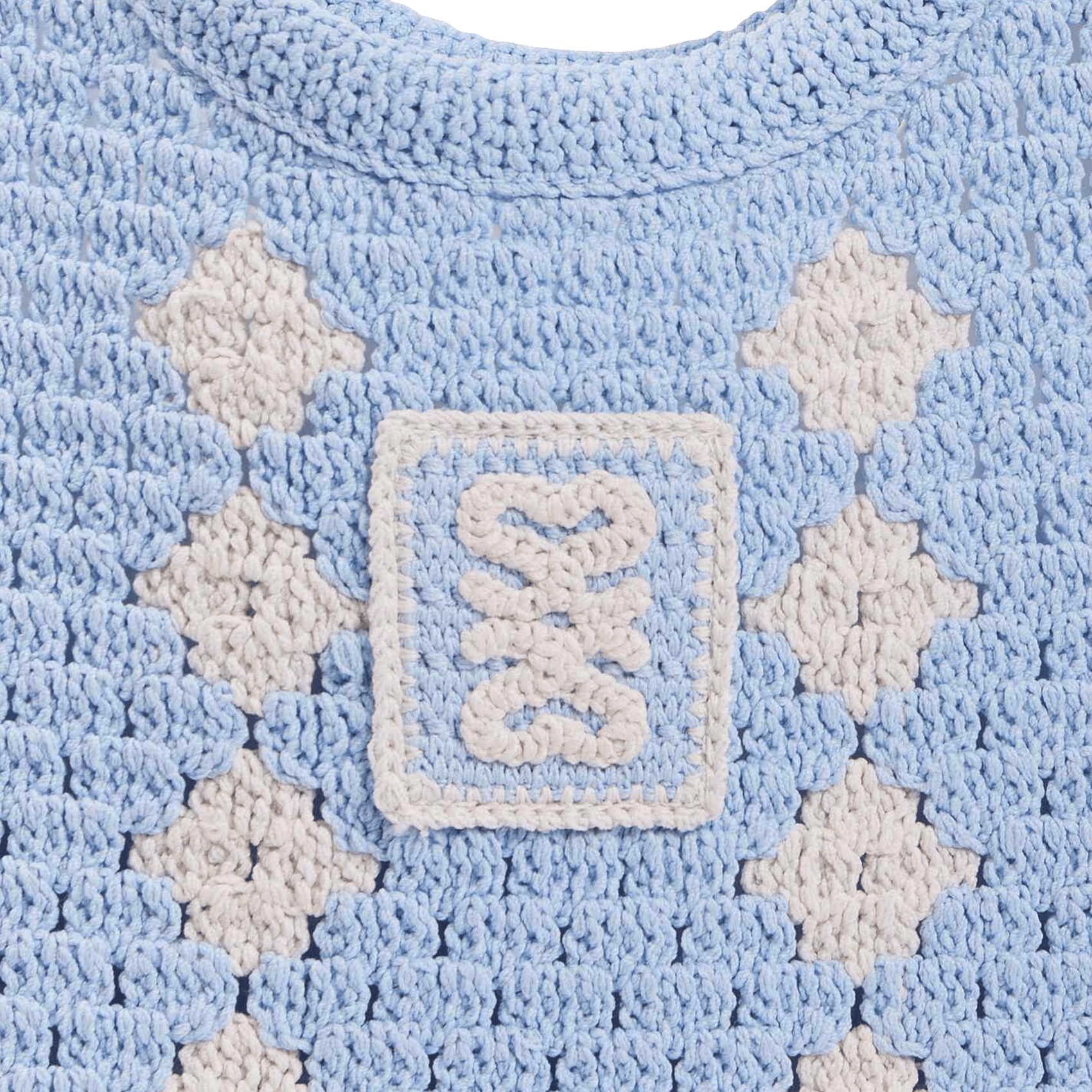 Shopper van tricot SANDRO Blauw