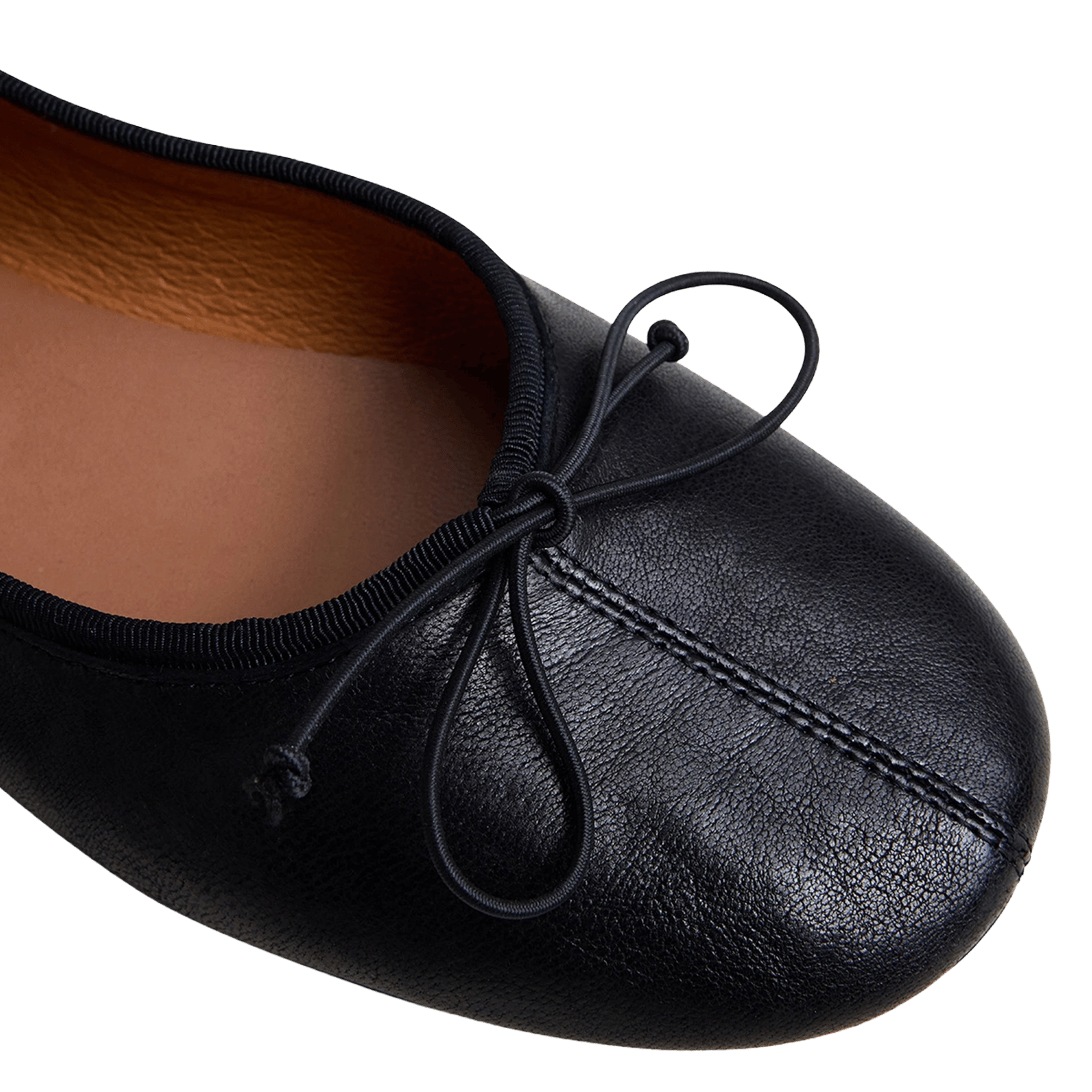 Ballerines en cuir JONAK Noir
