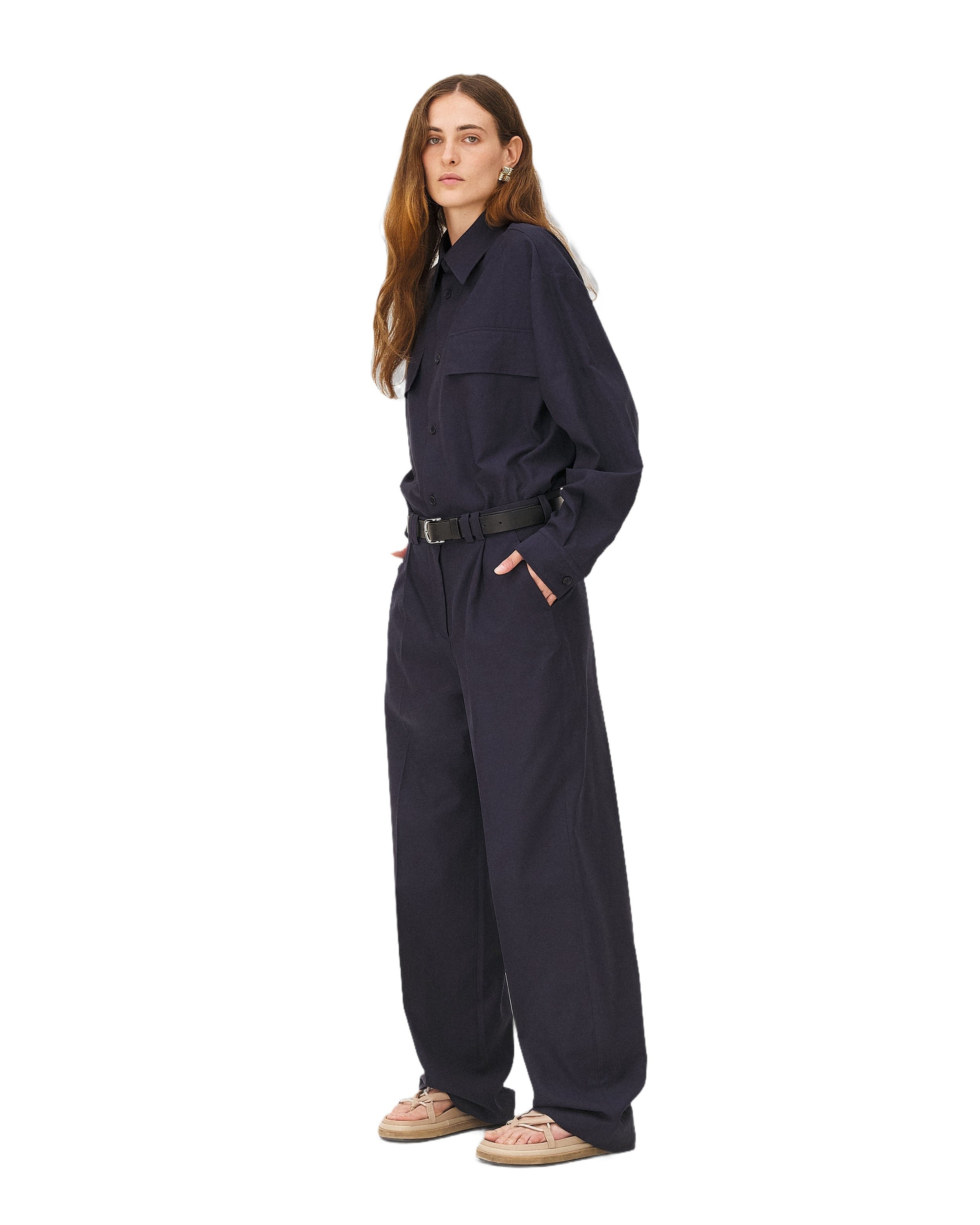 Tailoring trousers VILS NAVY Noyoco Blue