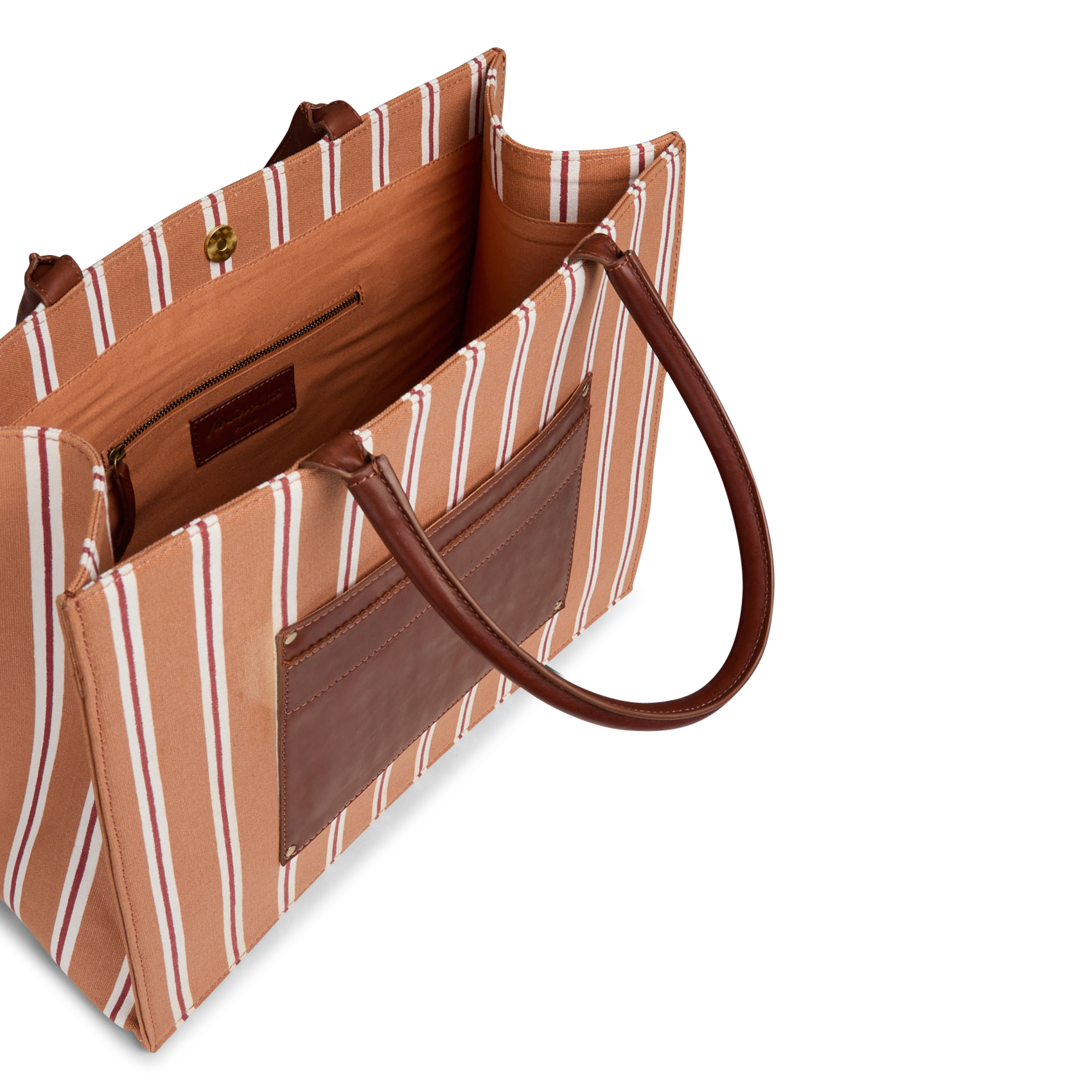 Sac cabas en coton MAISON 123 Rouge