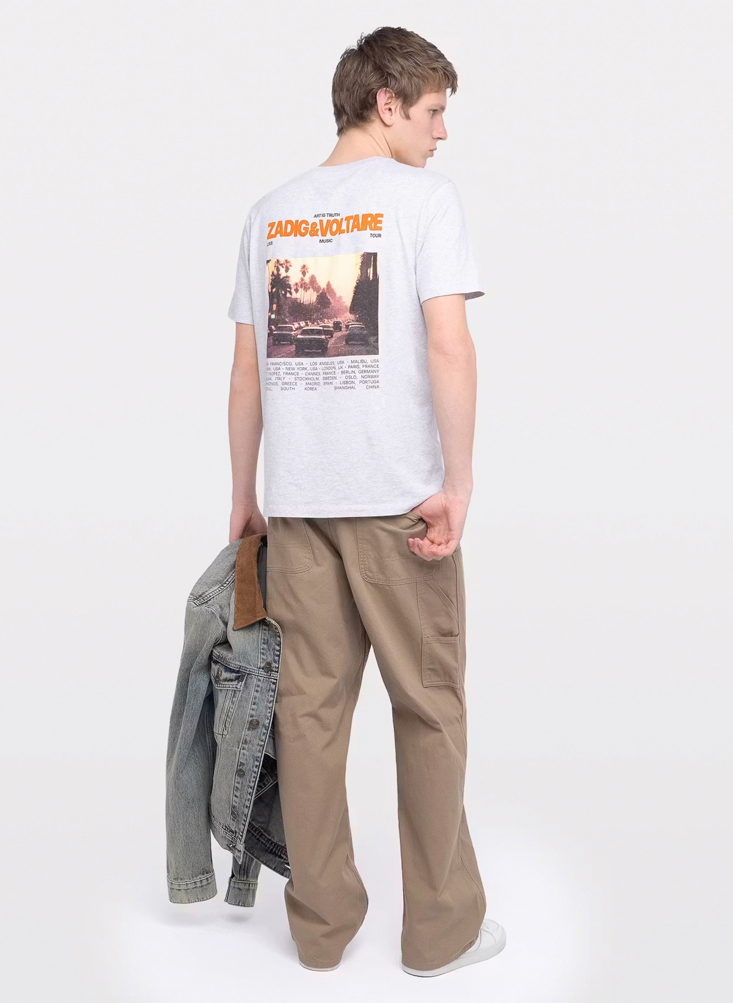 Wide cotton trousers  ZADIG&VOLTAIRE Beige