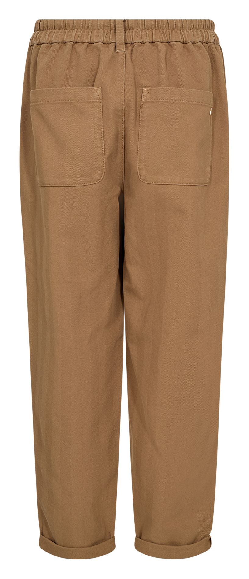 Pantalon droit en coton MOS MOSH Marron
