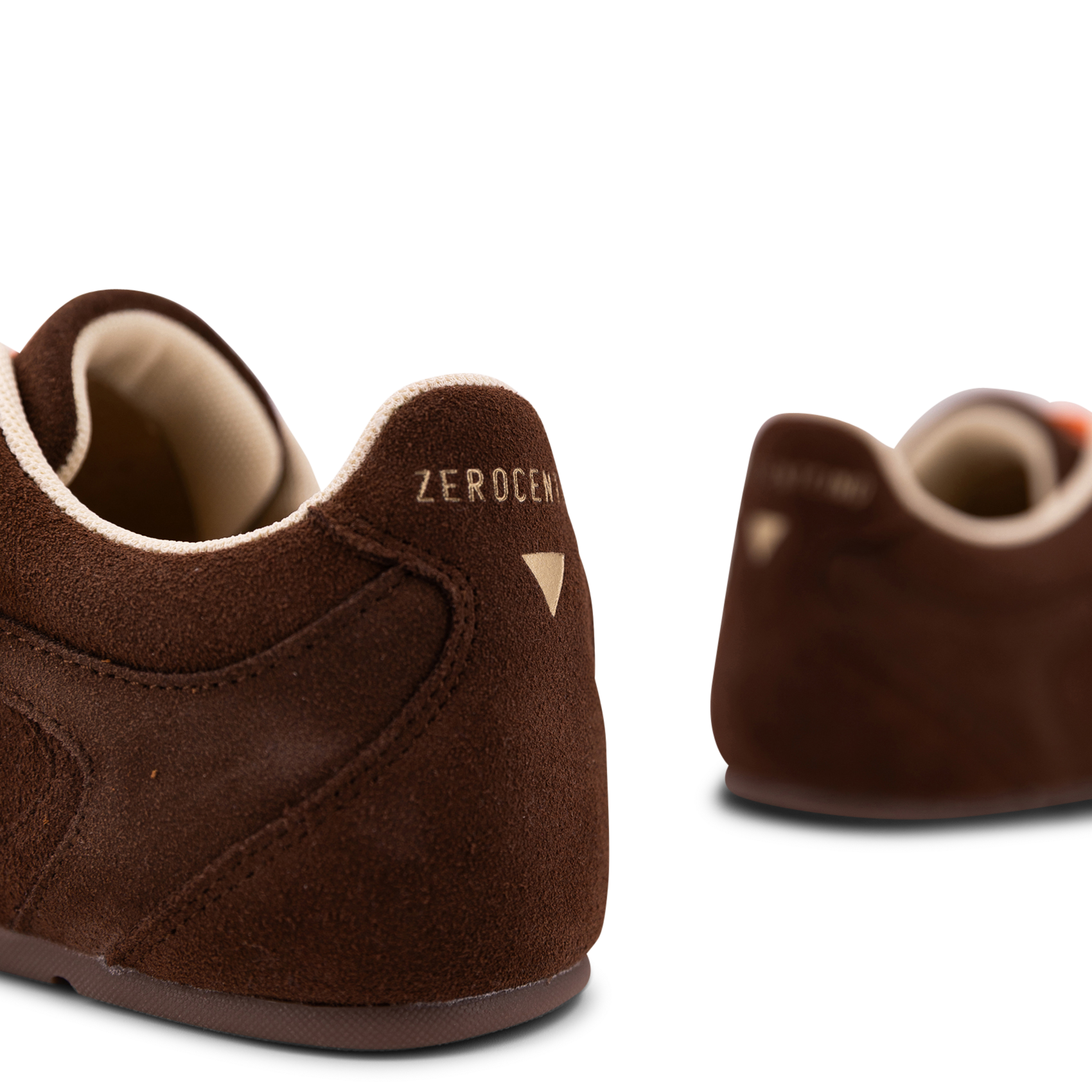 Leren sneakers met veters | Bruin 0'105 Dames