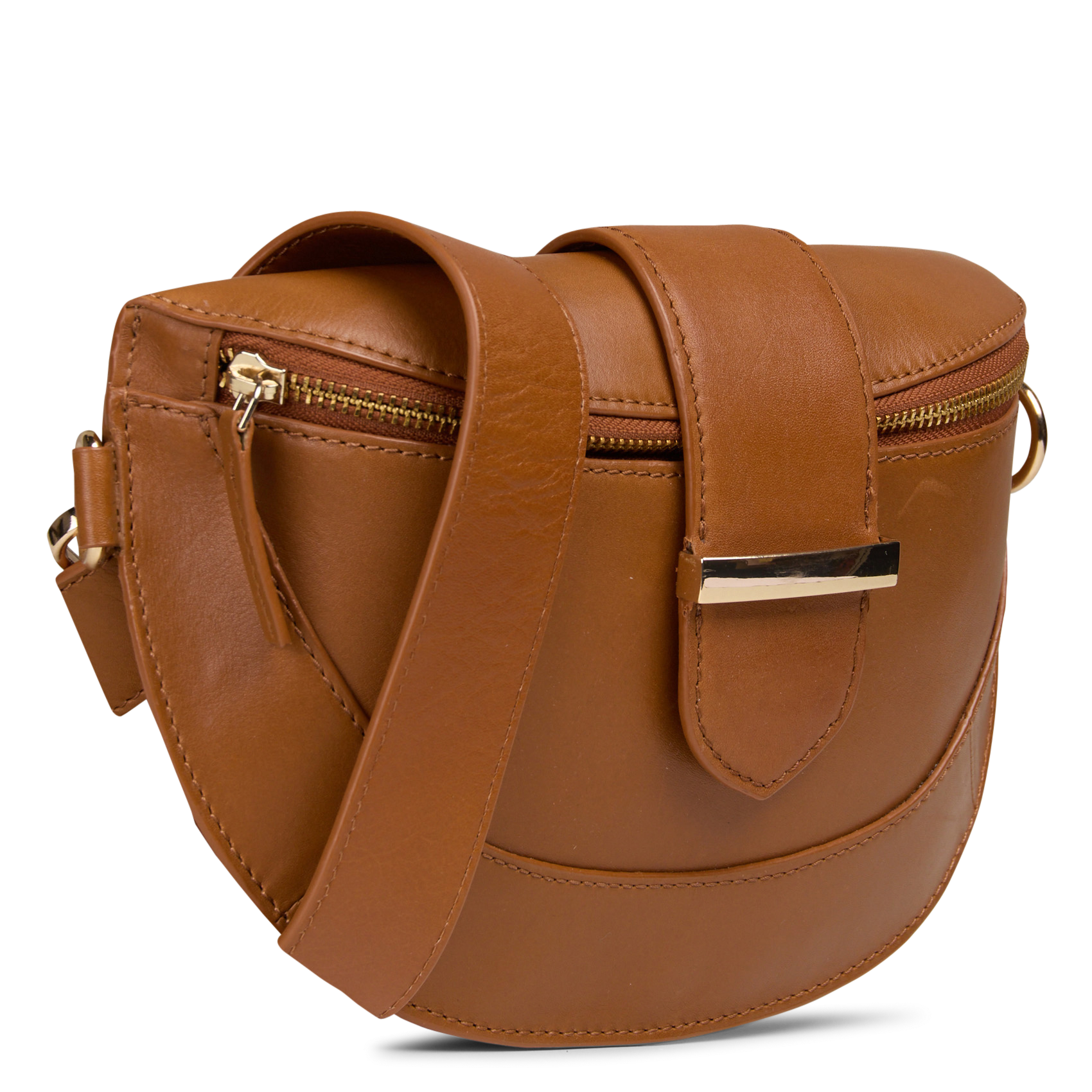 Leren heuptasje MAISON 123 Beige