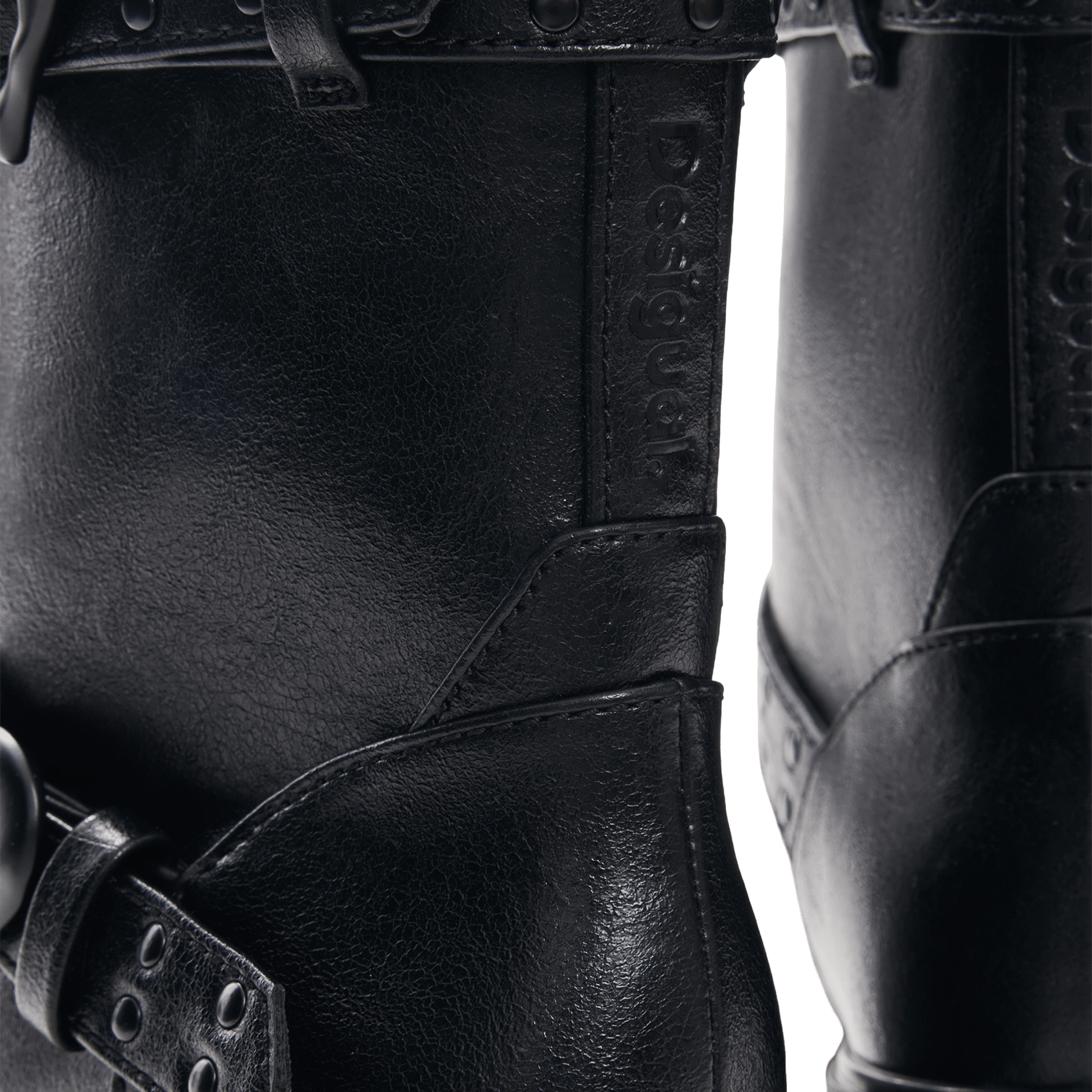 Square-Toe Boots DESIGUAL Black