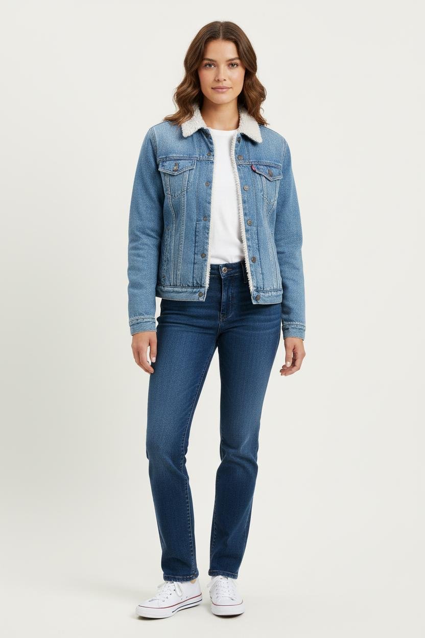 Short coat LEVI'S - Seconde main Blue