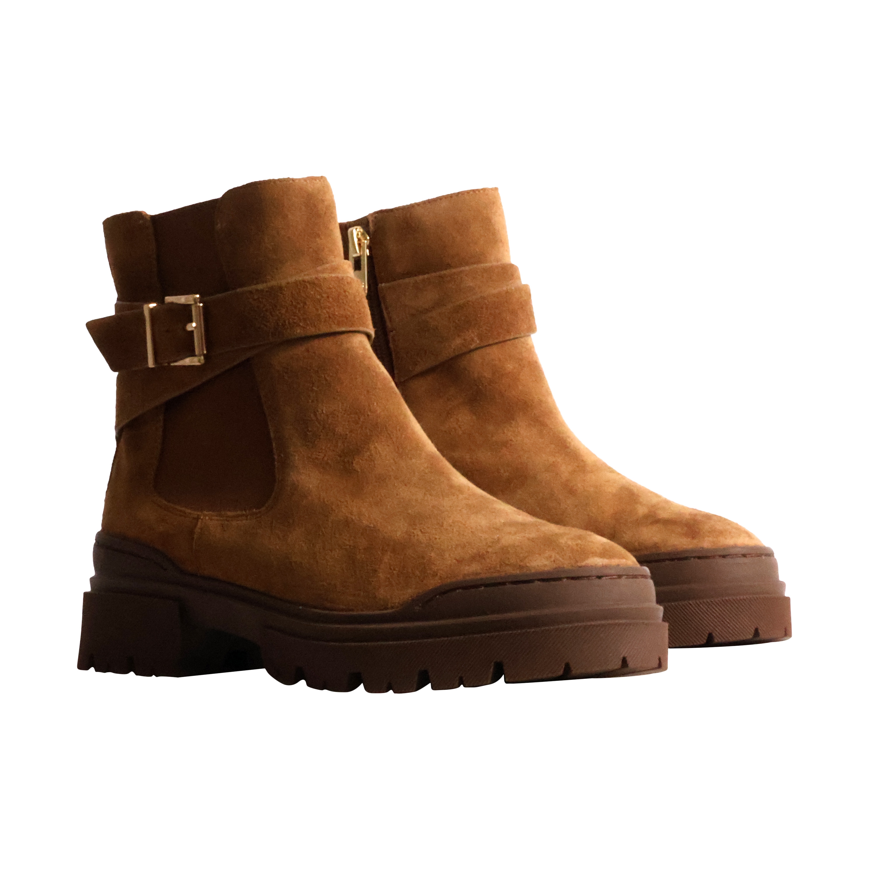 Dane leather ankle boot EMILIE KARSTON Brown