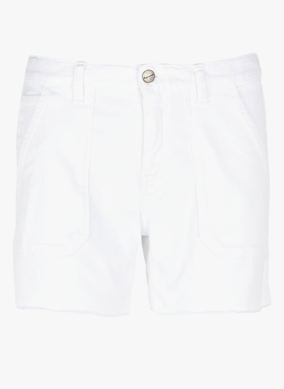 Short droit en denim stretch 24