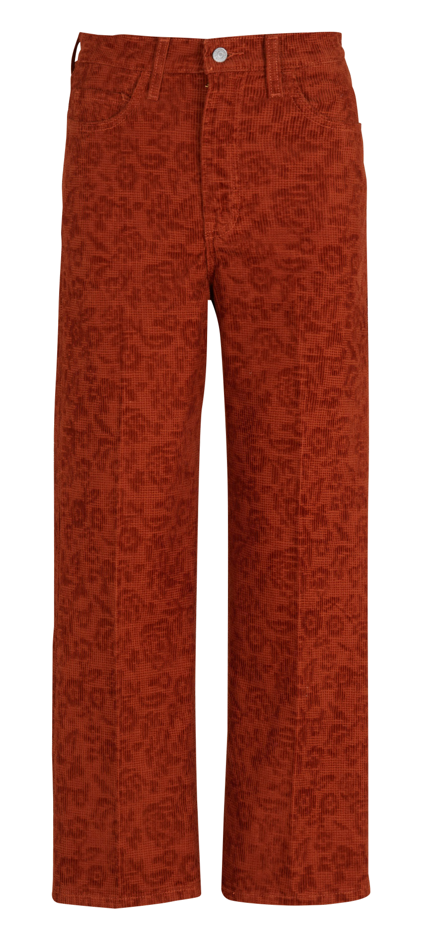 Pantalon droit velours côtelé  LEVI'S Orange