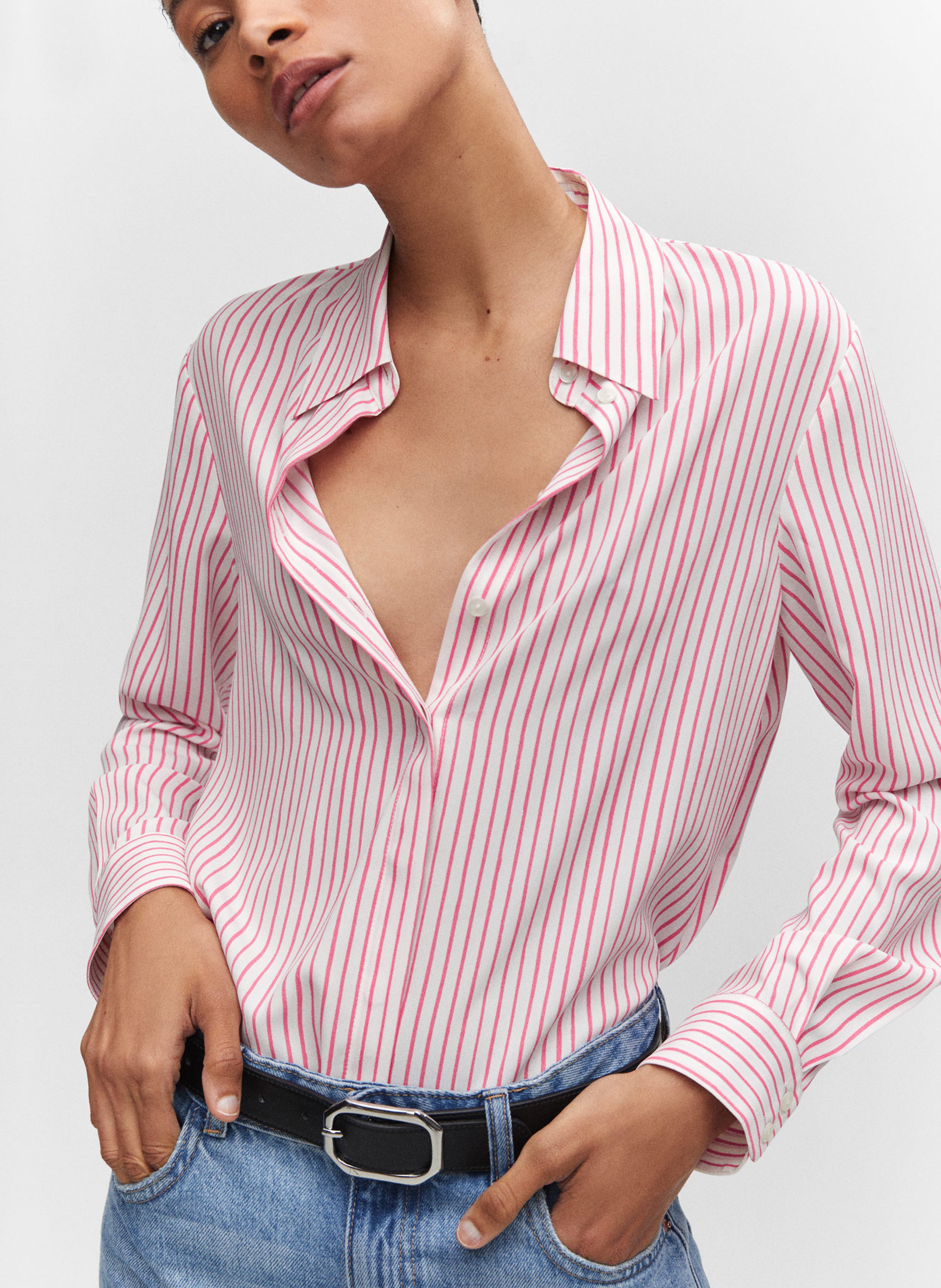 Mango camisa rayas mujer new arrivals