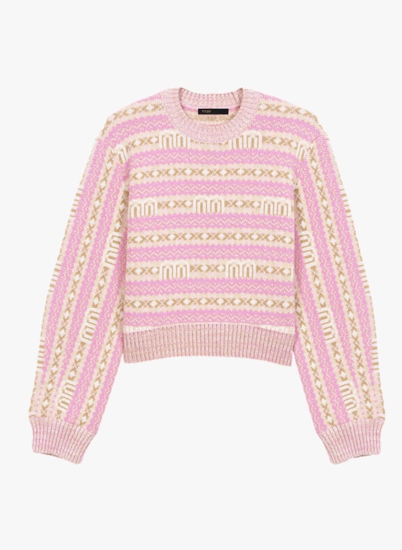 Maje love sweater clearance