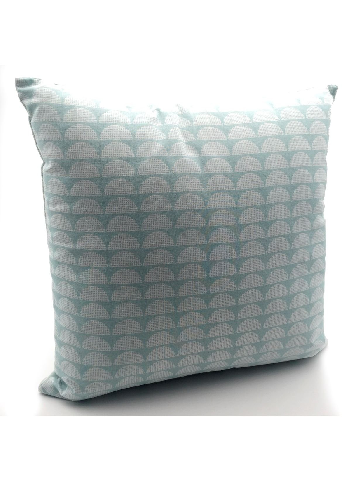 Printed cotton decorative cushion TODAY LINGE DE MAISON Blue
