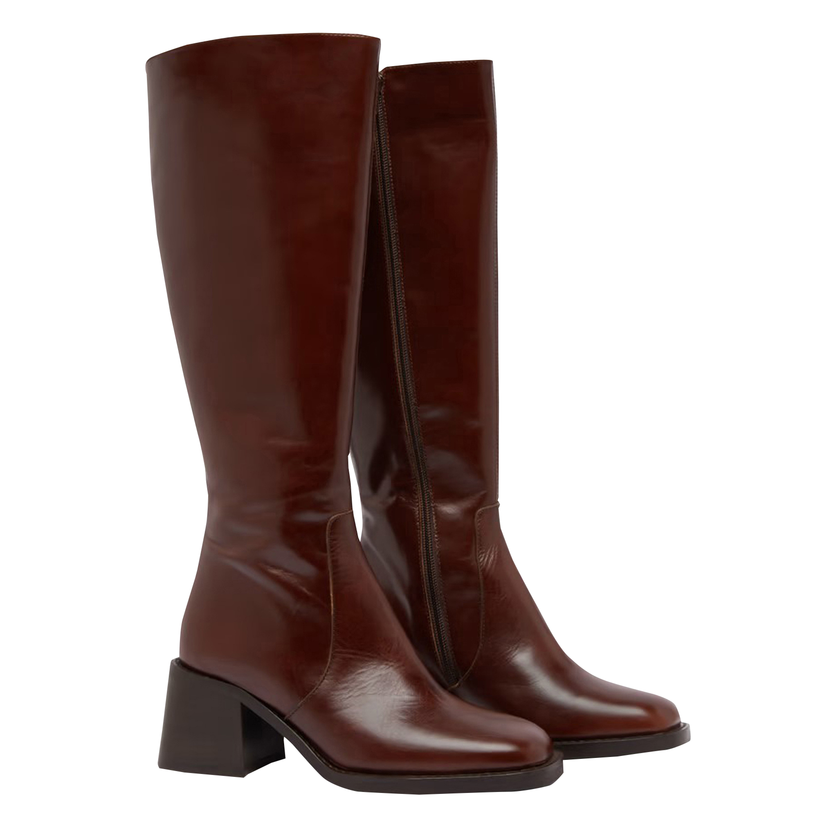Ary leather boots JONAK Brown