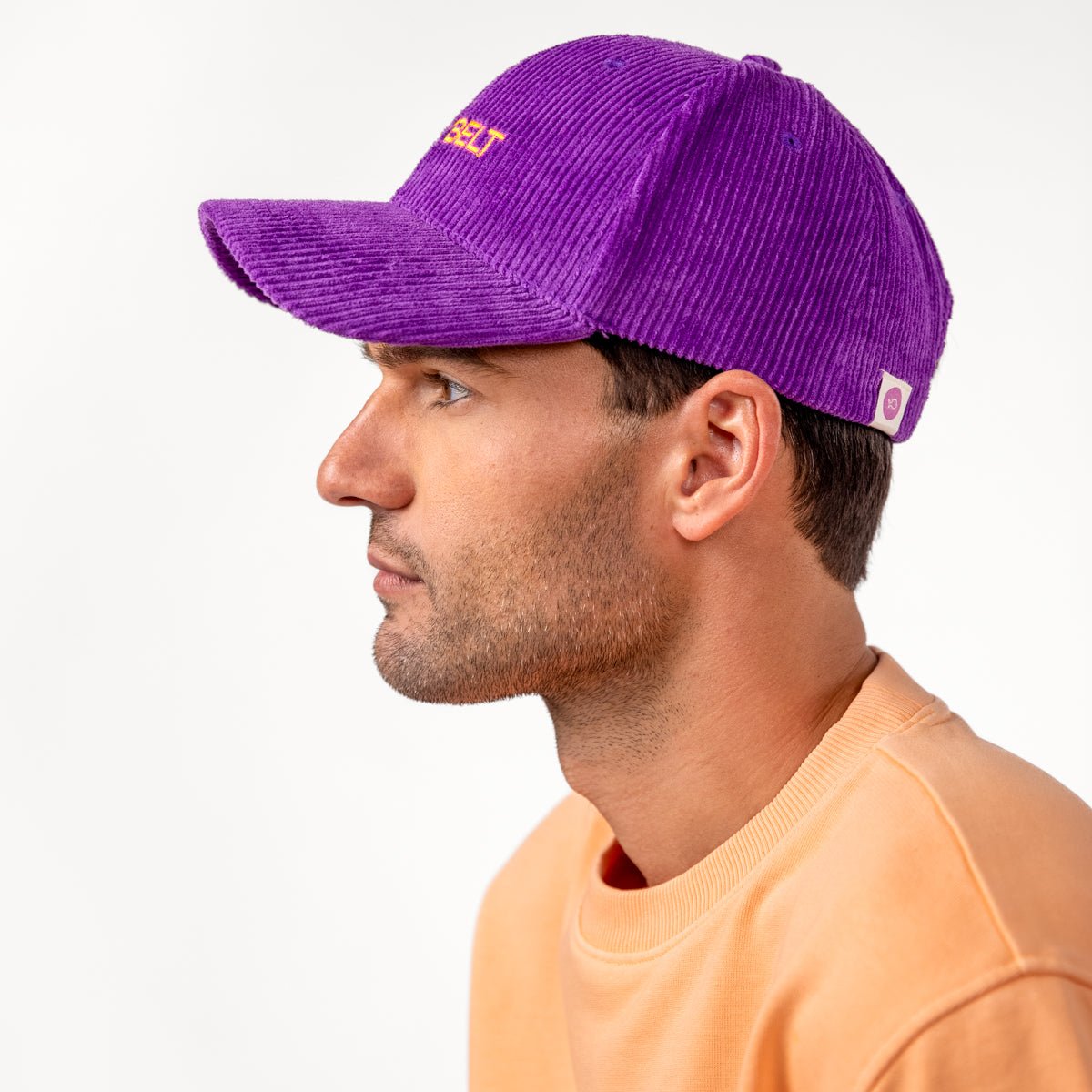 Velvet cap BILLYBELT Purple