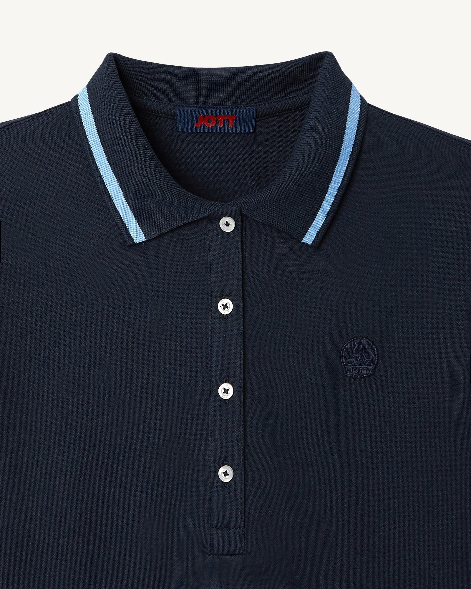 Gaia stretch polo JOTT Blue