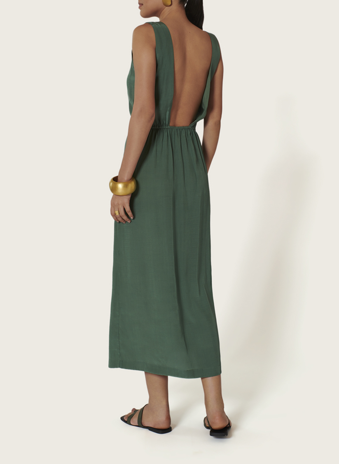 Lange jurk KARMA KOMA Groen