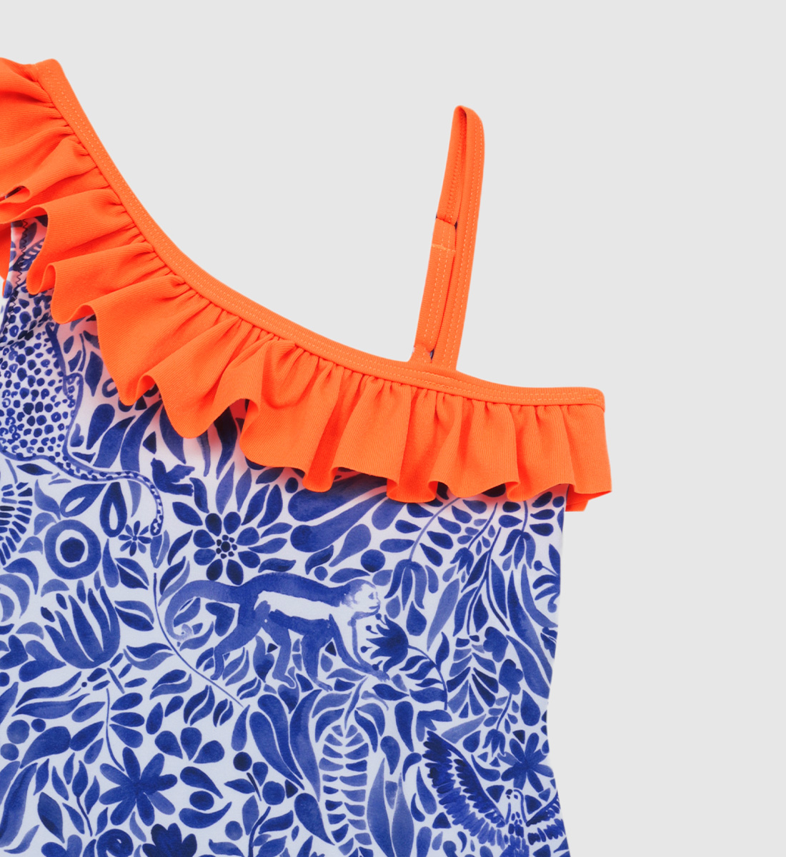 One-piece swimsuit - amazonico GILI'S Blue