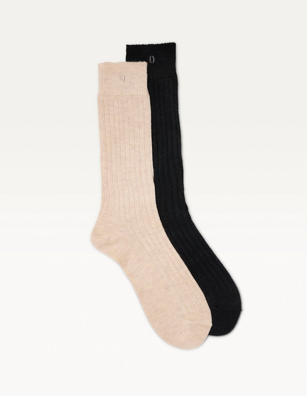 Pack of 2 socks ODAJE EX. M.MOUSTACHE Black