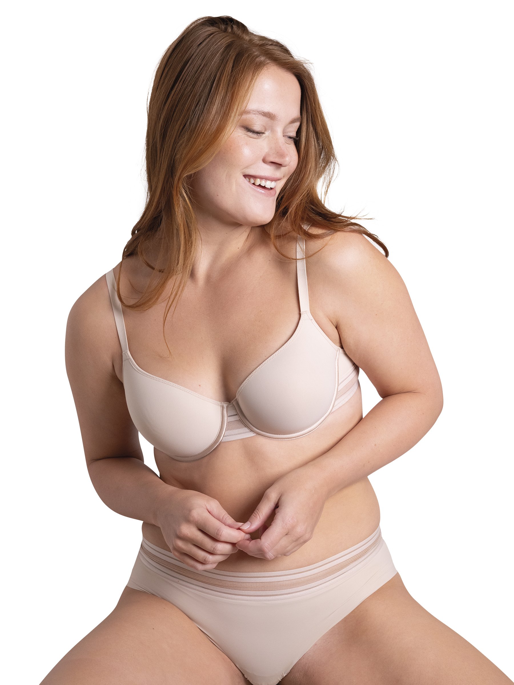 A Fleur De Toi demi-cup bra PASSIONATA Beige