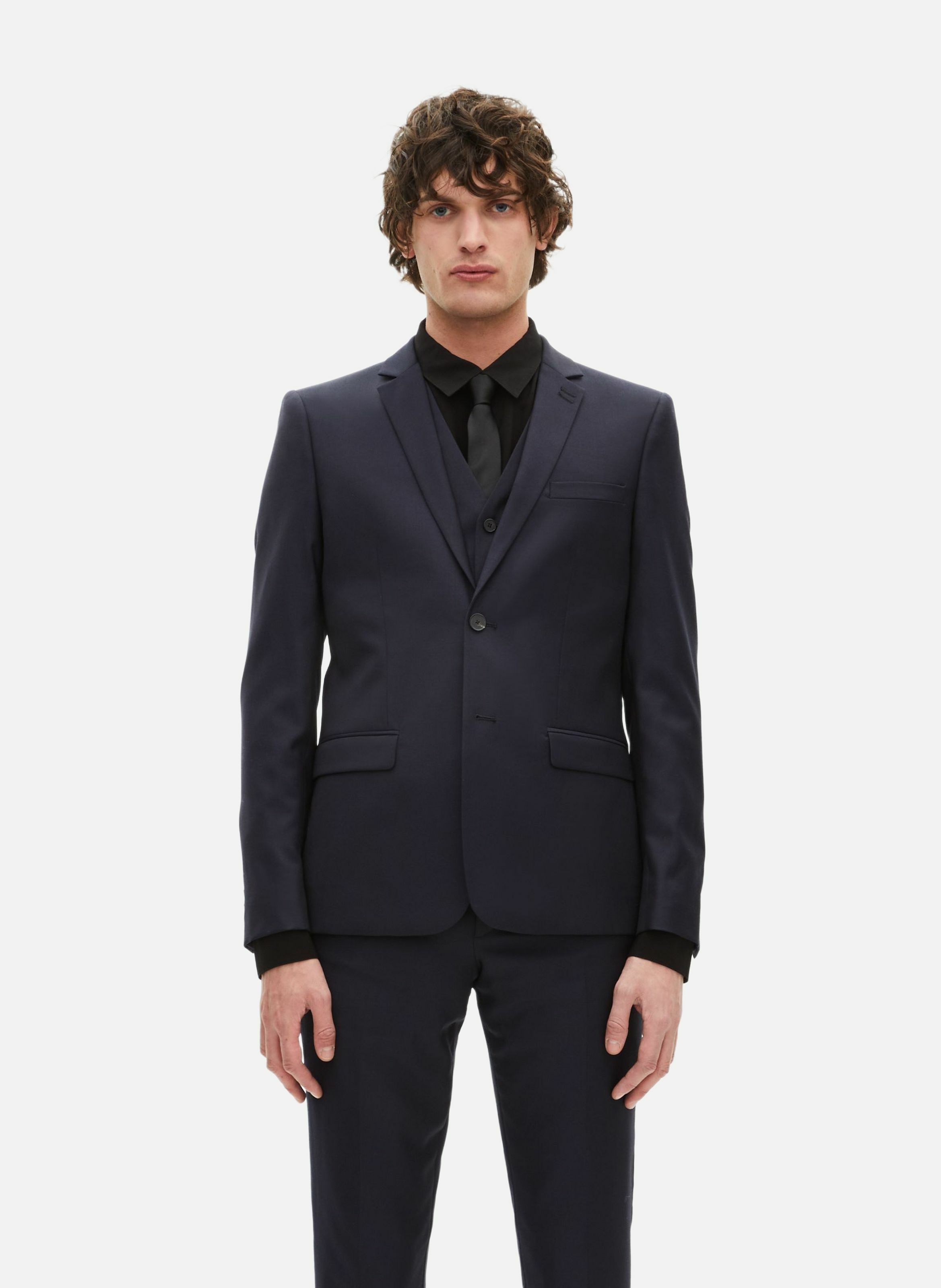 Tailored wool suit jacket with a slim fit THE KOOPLES