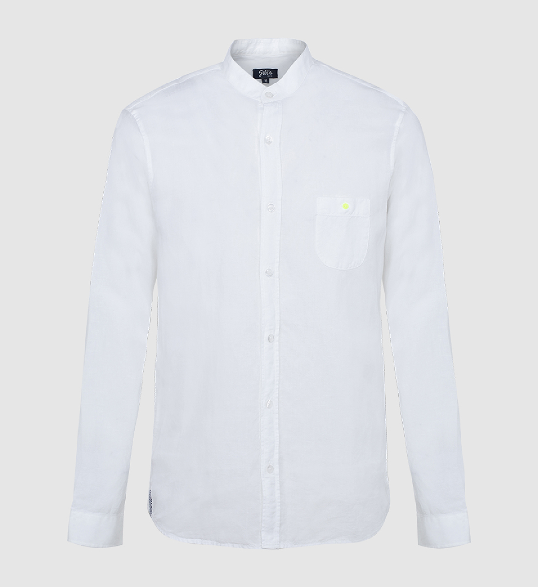 Cotton and linen shirt GILI'S White