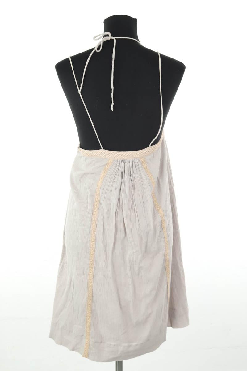 Cotton dress ISABEL MARANT - Seconde Main Grey