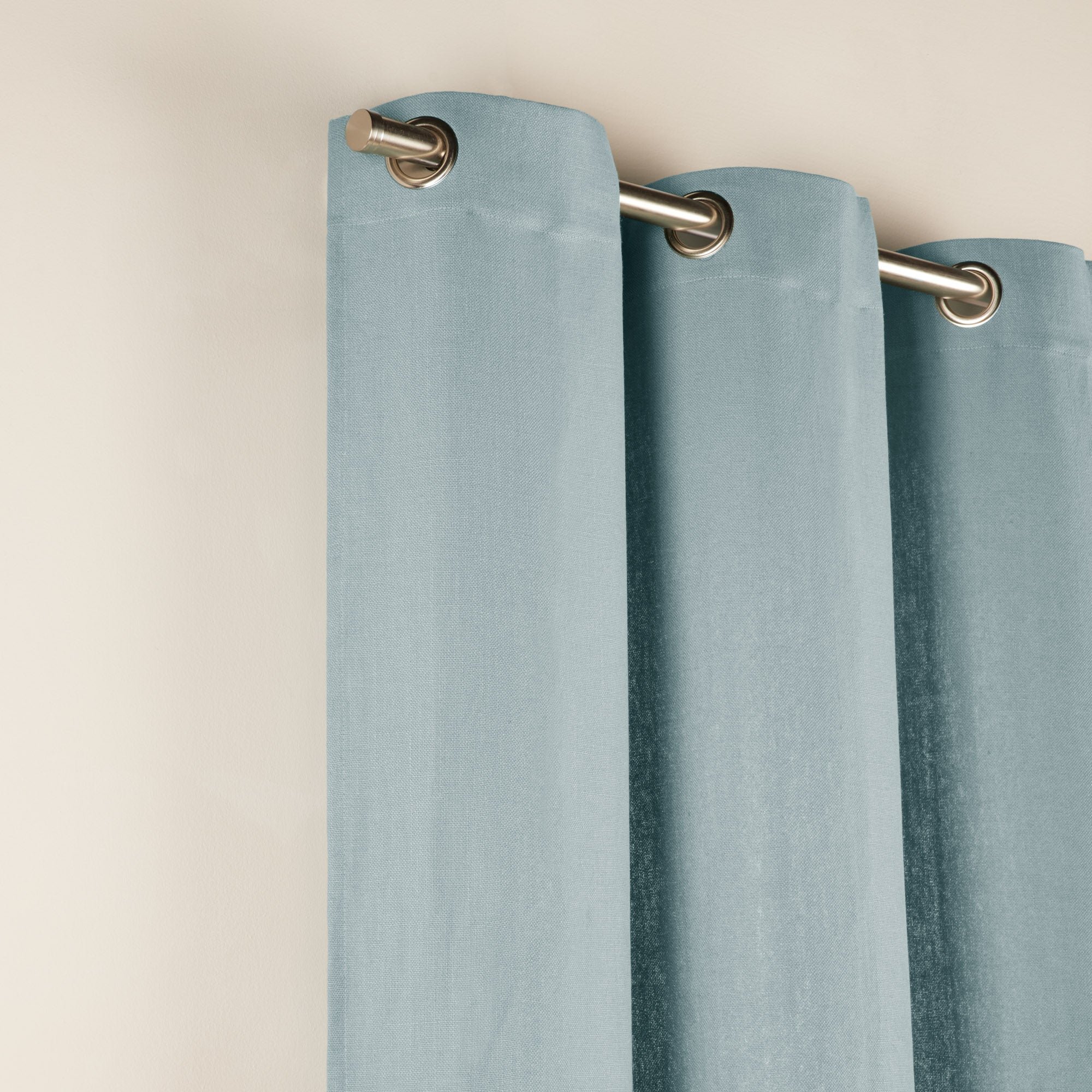 Curtain with eyelets MADURA Green