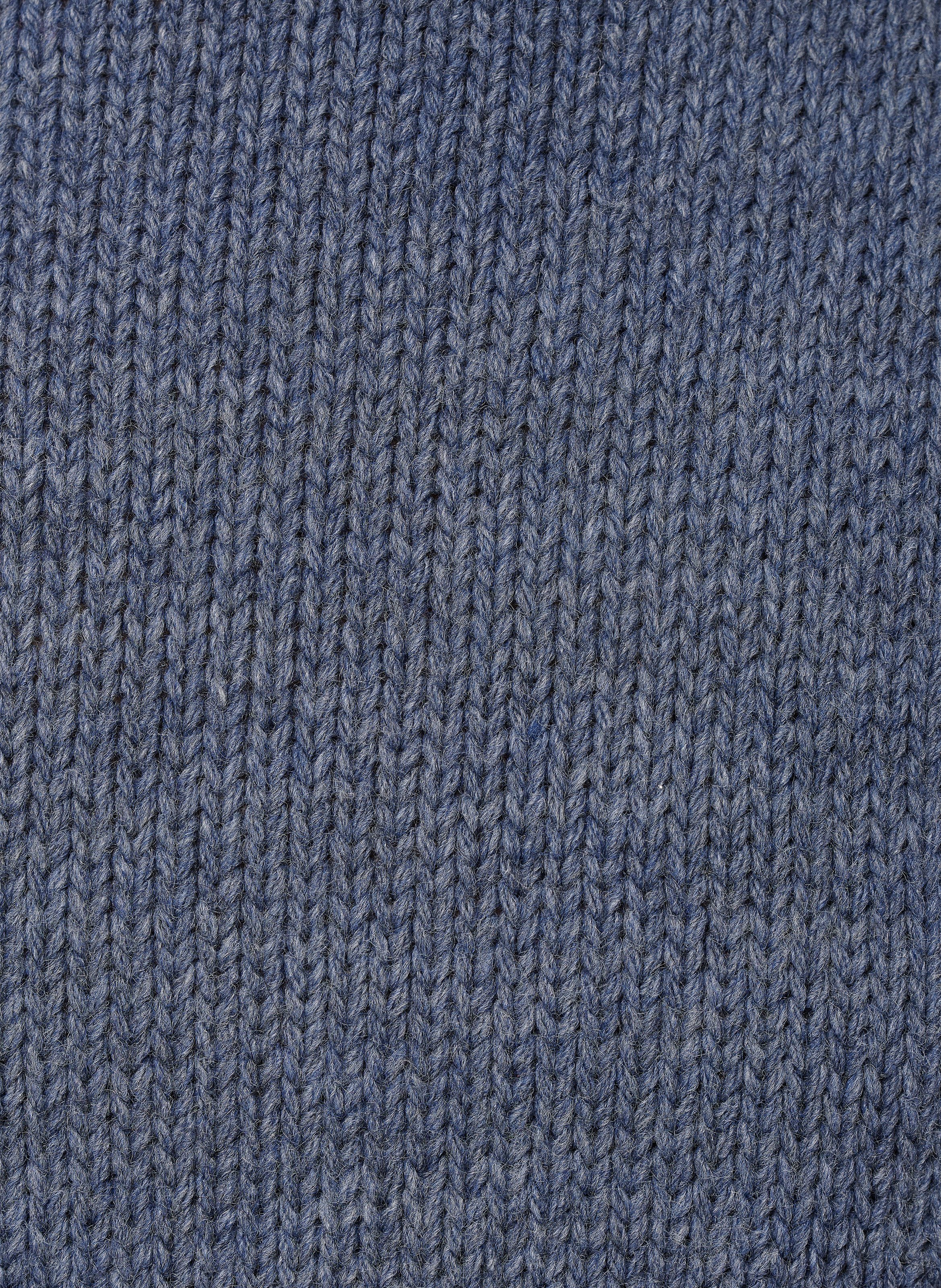 Pull col rond  HUMILITY Bleu