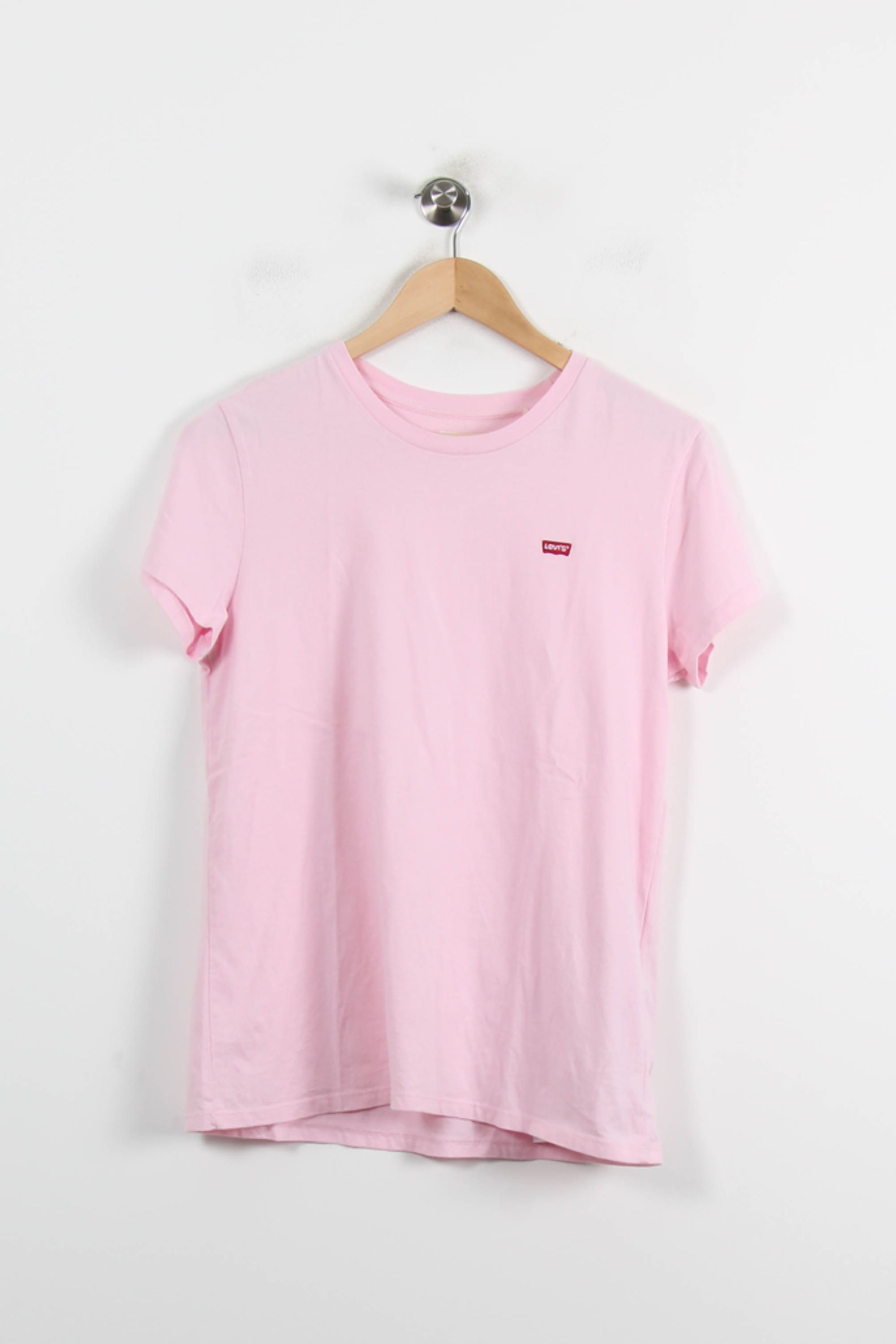 Tommy Badge T-shirt LEVI'S - Seconde main Pink
