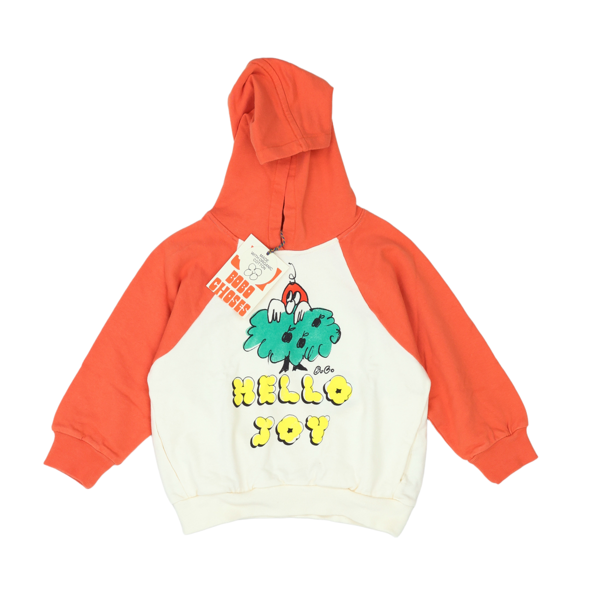Orange Kids Sweatshirt - 8 years BOBO CHOSES - Seconde Main Orange