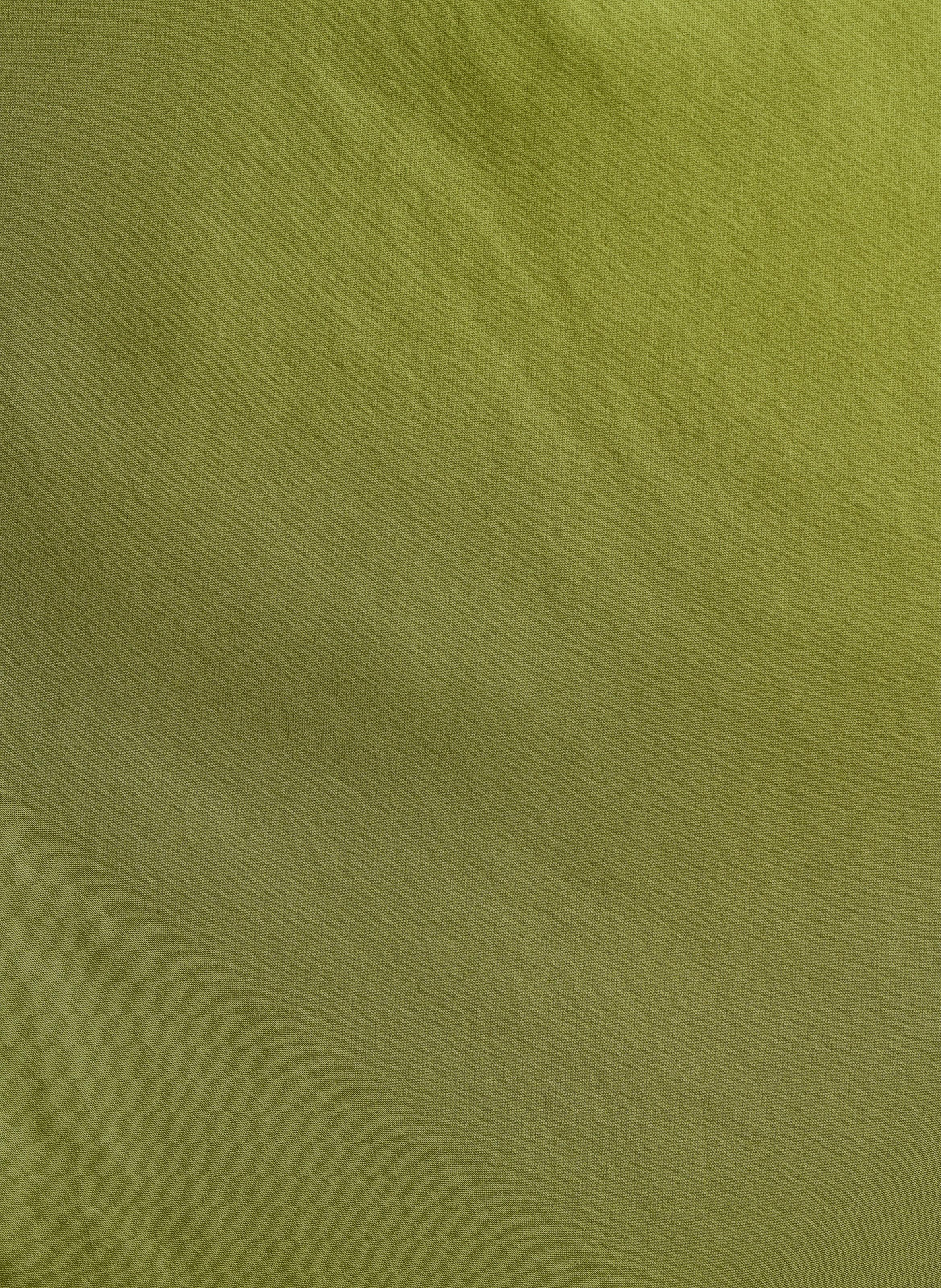 Robe longue col V LA FEE MARABOUTEE Vert