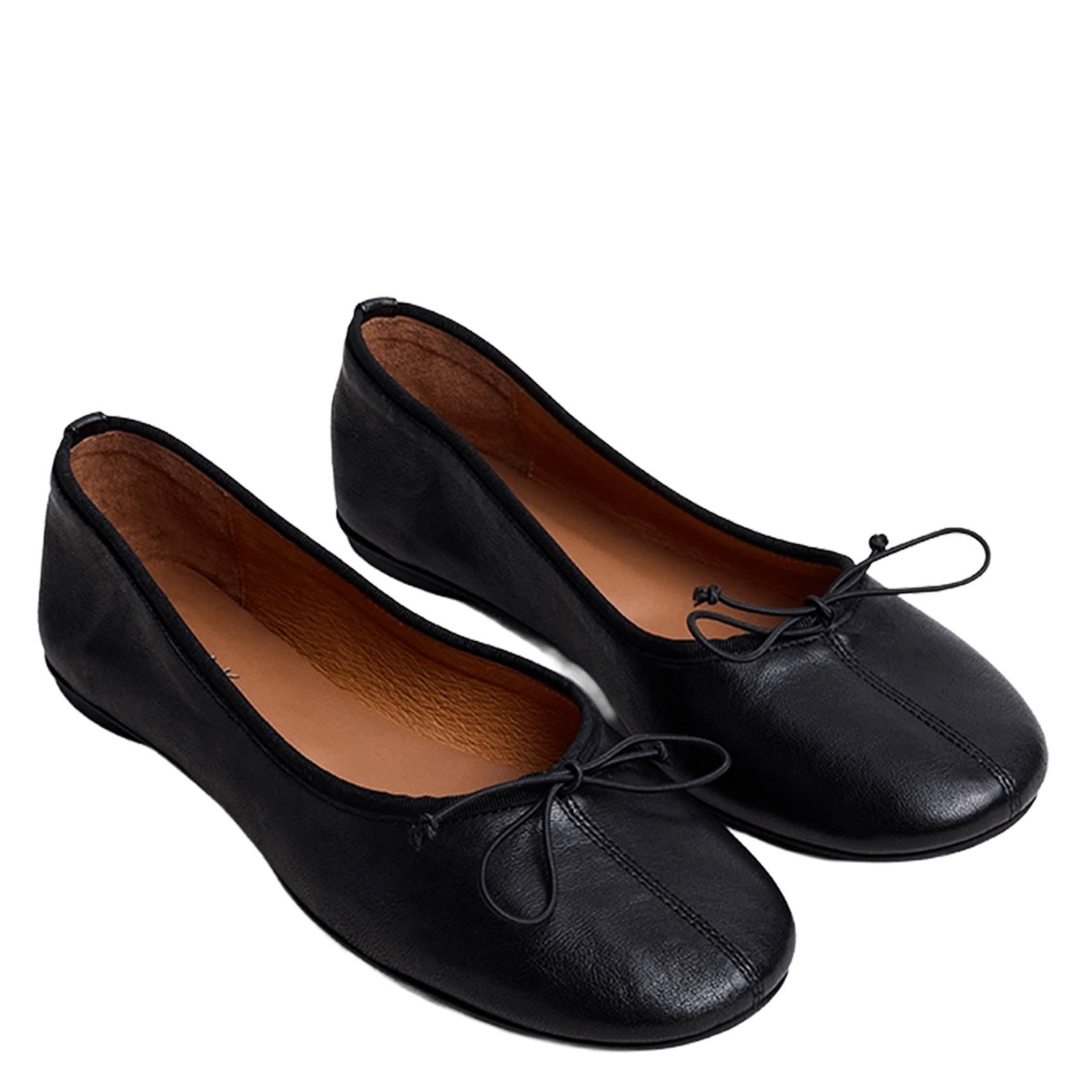Ballerines en cuir JONAK Noir