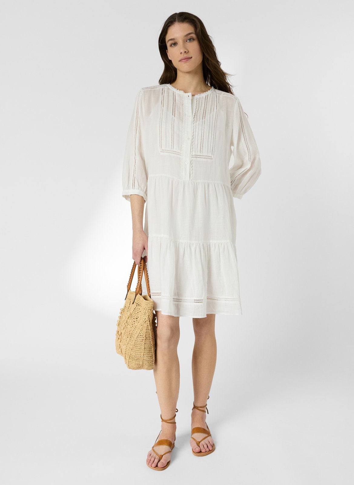 Midikleid mit Rundhalsausschnitt GERARD DAREL Beige