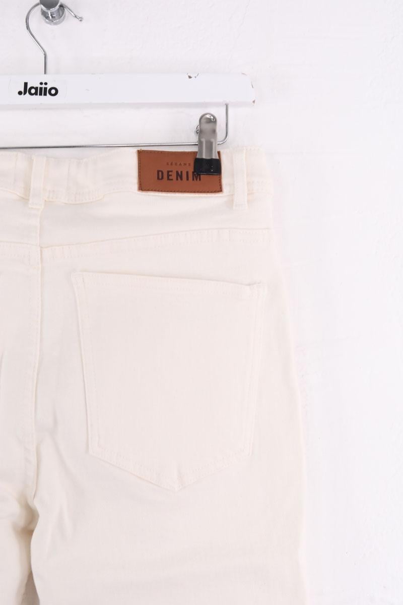 Jean droit SEZANE - Seconde main Blanc