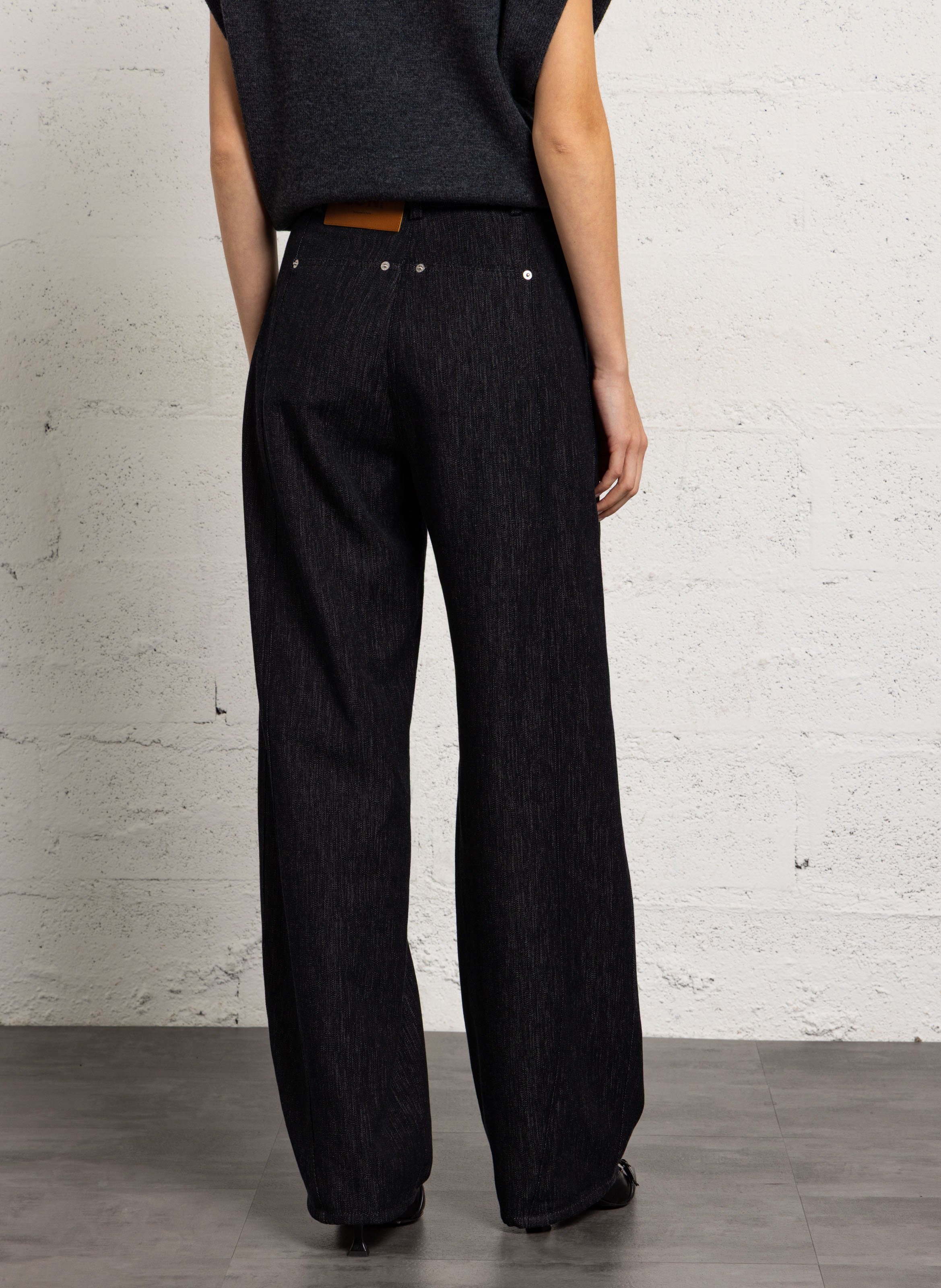 Hohe Taille Wide Leg Jeans MARGAUX LONNBERG Mehrfarbig