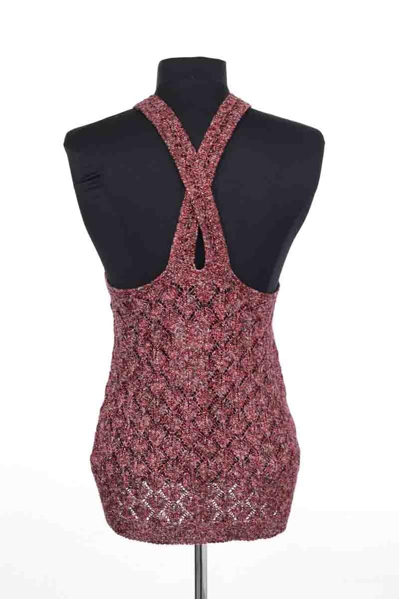Top sans manche SEZANE - Seconde main Rouge