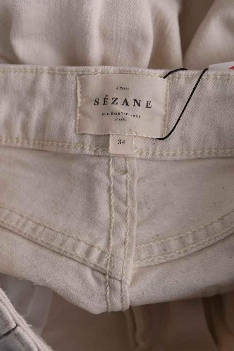 Straight jeans  SEZANE - Seconde main Beige