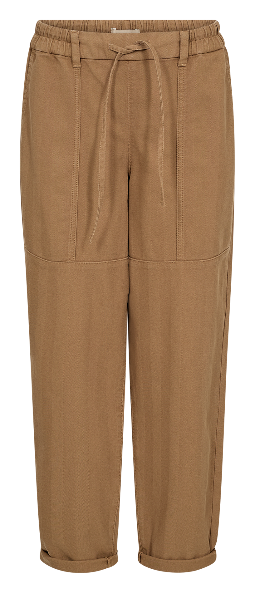 Pantalon droit en coton MOS MOSH Marron